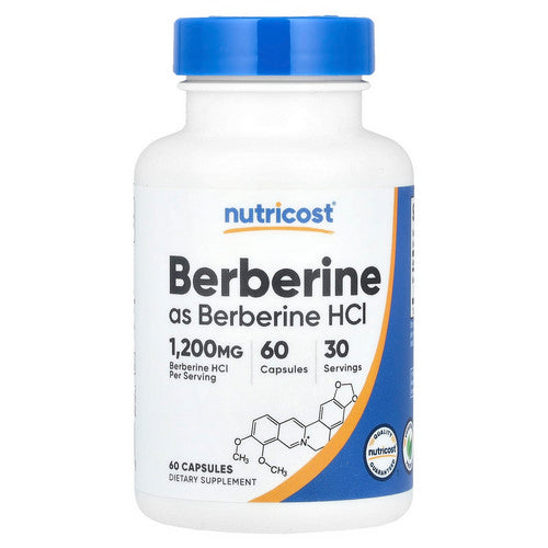 Nutricost Berberine HCl 600 Mg 60 Caps