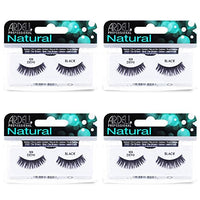 Thumbnail for Image 1 of Default Title for the product Ardell False Eyelashes Demi 101 - Black, Full Volume, Rounded Strip Wispy Lashes for a Natural Look, 4 Pack