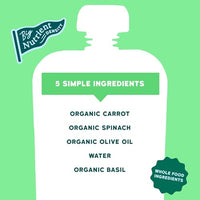 Thumbnail for Image 3 of Serenity Kids Organic Baby Food Pouches, Carrot Spinach, 3.5 Oz, 12 Pack