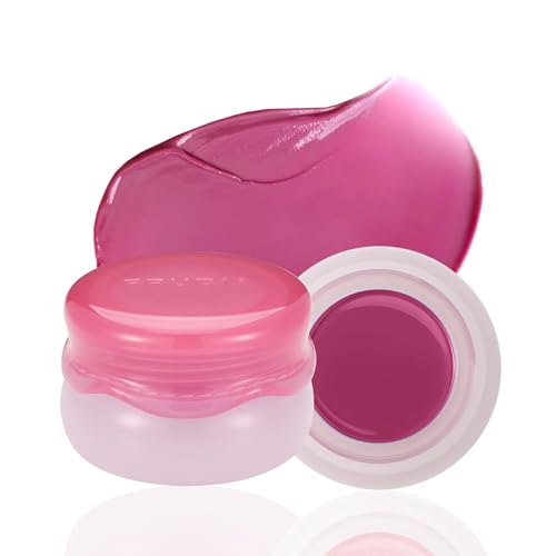 Image 3 of Bonbon Grape ??Cool pink with a hint of grape purple for the product FRUDIA Glow Juicy Jam Lip Gloss & Blush