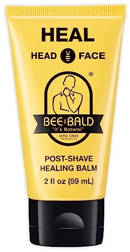 Image 2 of 2 Fl Oz (Pack of 1) for the product Bee Bald HEAL Aftershave Balm for Men