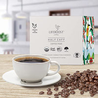 Thumbnail for Image 3 of LIFEBOOST Lifeboost Half Caff Coffee K Cups 10 Count Pack of 2