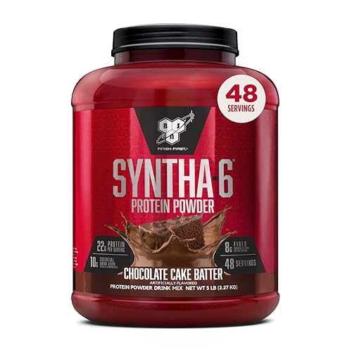 Image 18 of Chocolate Cake Batter / 5 Pound (Pack of 1) for the product BSN SYNTHA-6 Premium Protein Powder