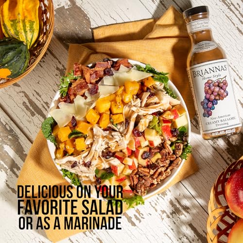 Image 4 of BRIANNAS Home Style New American Creamy Balsamic Dressing, 12 oz, 2-Pack