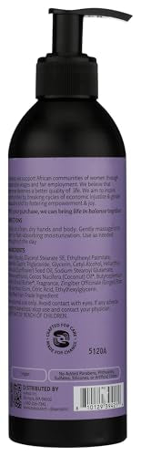 Thumbnail for Image 2 of Ayeya Moisturizing Body Lotion – Peace – Calming Lavender & Ginger Oil Blend – 12 Fl Oz