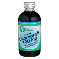 Thumbnail for World Organics Chlorophyll 100 mg Liquid 8 FL Oz