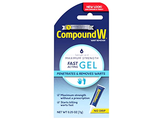 Image 2 of Compound W Wart Remover Fast-Acting Gel, 0.25 oz Pack of 3