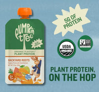 Thumbnail for Image 5 of Pumpkin Tree Peter Rabbit Organics Playfuel with Plant Protein, Backyard Roots, 3.5 Ounce (Pack of 10)