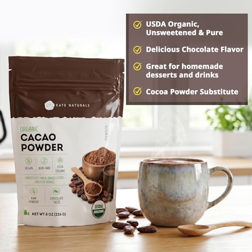 Image 6 of Kate Naturals Organic Cacao Powder