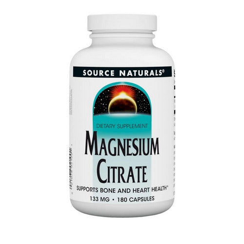 Source Naturals Magnesium Citrate 133mg 180 caps