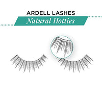 Thumbnail for Image 4 of Ardell Natural False Eyelashes Hotties - Black, Lightweight, Comfortable Strip Lashes, Reusable, 4 Pack