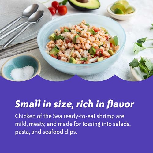 Image 4 of Chicken of the Sea Small Shrimp, 6.5 oz. Cans (Pack of 12)