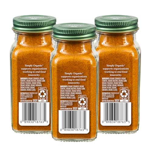 Image 2 of Simply Organic Certified Organic Curry Powder, 3-Ounce 3-Pack