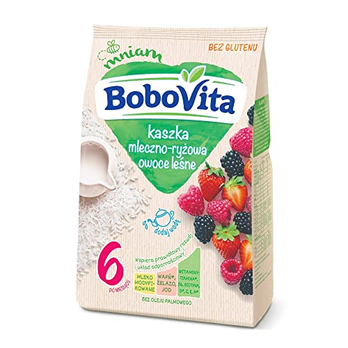 Image 1 of Default Title for the product BoboVita Milk & Cereal with Forest Fruits 230g