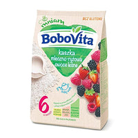 Thumbnail for Image 1 of Default Title for the product BoboVita Milk & Cereal with Forest Fruits 230g