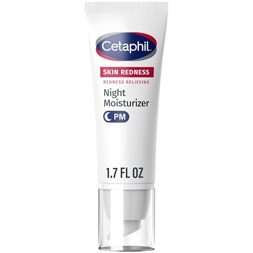 Image 1 of Default Title for the product Cetaphil Redness Relieving Night Cream Face Moisturizer, 1.7oz