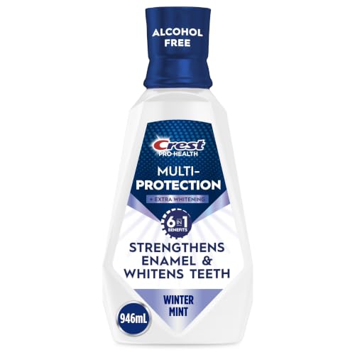 Image 1 of Default Title for the product Crest Pro-Health Advanced Mouthwash, Alcohol Free, Extra Whitening, Energizing Mint Flavor, 946 mL (32 fl oz)