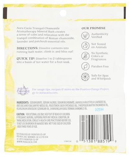 Image 2 of Aura Cacia Tranquility Mineral Bath 2.5 Oz
