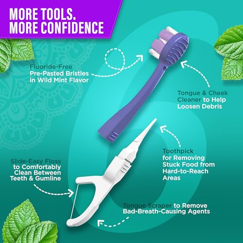 Image 6 of GuruNanda Disposable Travel Toothbrush 2.0