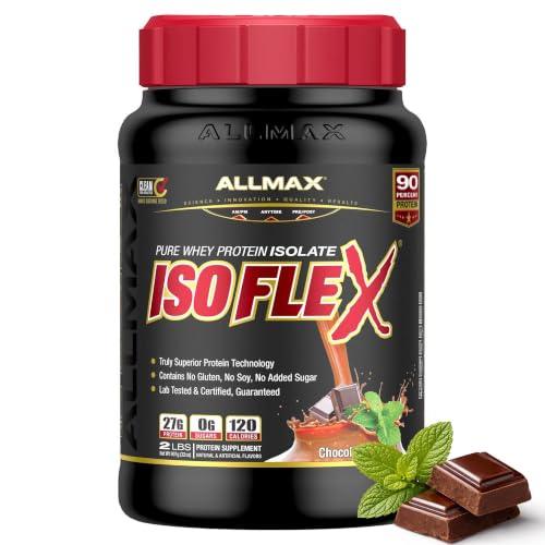 Image 1 of Default Title for the product ALLMAX ISOFLEX Whey Protein Isolate, Chocolate Mint, 2 lb