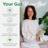 Thumbnail for Image 7 of Probulin Total Care Women's Urinary Tract Prebiotics + Probiotics + Postbiotics 20 Billion CFU 12 Strains 30 Vegan Caps Pack of 3