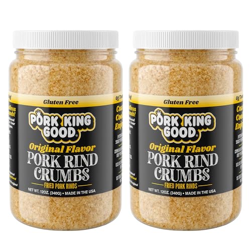 Image 1 of Default Title for the product Pork King Good Pork Rind Panko Bread Crumbs, Original 2 Pack, Gluten Free