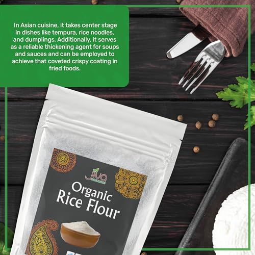 Image 3 of Jiva Organics Premium White Rice Flour 2 LB Bag