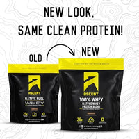 Thumbnail for Image 3 of Ascent 100% Whey Protein Powder 4 lb