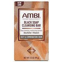 Thumbnail for Image 1 of Default Title for the product Ambi Cleansing Bar Soap Black With Shea Butter 3.5oz