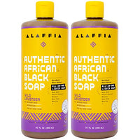 Thumbnail for Image 14 of Lavender / 32 Fl Oz (Pack of 2) for the product Alaffia Authentic African Black Soap