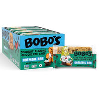Thumbnail for Image 2 of Bobo's Soft Baked Oatmeal Bars, Coconut Almond Chocolate Chip, 3oz (12 ct)