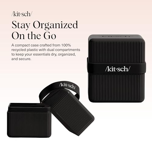 Image 3 of Kitsch 2-Compartment Travel Soap Case – TSA-Approved Bar Soap Holder