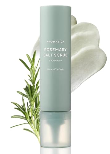 Image 1 of Default Title for the product AROMATICA Rosemary Salt Scrub Shampoo 10.5 oz / 300g