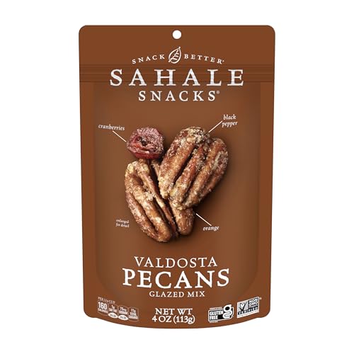 Image 1 of Default Title for the product Sahale Snacks Valdosta Pecans Glazed Mix, 4 Ounces (Pack of 6)