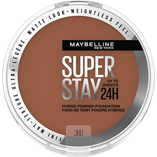 Image 11 of SUPERSTAY POWDER 360 / 0.2 Ounce (Pack of 1) for the product MAYBELLINE Super Stay Up To 24HR Hybrid Powder-Foundation