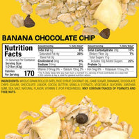 Thumbnail for Image 2 of Bobo's Soft Baked Oatmeal Bars, Banana Chocolate Chip, 3oz (12 ct)