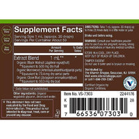 Thumbnail for Image 3 of plnt Organic Black Walnut & Wormwood Liquid, Herbal Formula, 2 Fl Oz