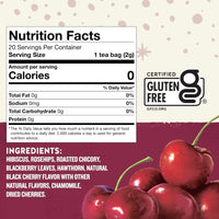 Thumbnail for Image 2 of Celestial Seasonings Herbal Tea Bags Black Cherry Berry 20 Count Pack of 6