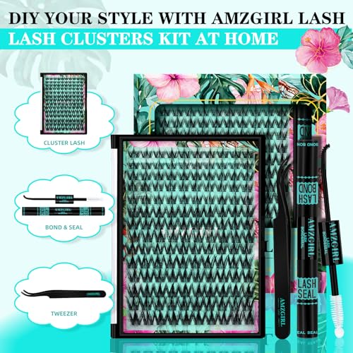 Image 2 of AMZGIRL LASH Lash Clusters Kit C Curl Manga Anime Lashes 10-18mm, Puppy