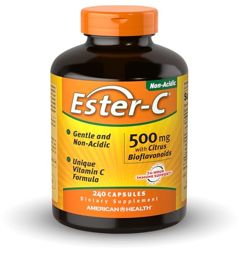 Image 1 of Default Title for the product American Health Ester-C w/Citrus Bioflavonoids Capsules, 500mg, 240ct