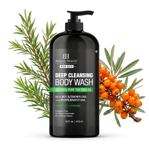 Image 1 of Default Title for the product Botanic Hearth Tea Tree Body Wash for Men 16 Fl Oz