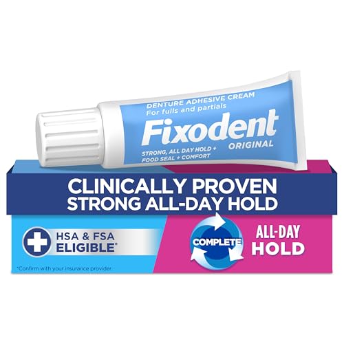 Image 4 of 0.75 Fluid Ounces / 0.75 Ounces for the product Fixodent Denture Adhesive Cream