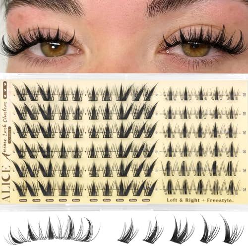 Image 2 of D - Natural for the product ALICE Lash Clusters Eyelash Extensions