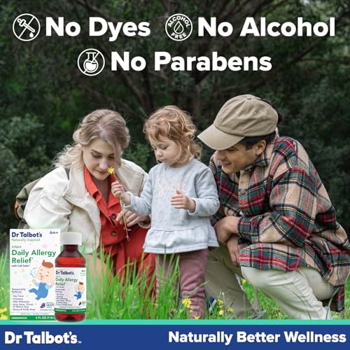Image 3 of Dr. Talbot's Infant Daily Allergy Relief Liquid Medicine, 4 fl oz, 6M+