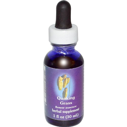 Image 1 of Default Title for the product FLOWER ESSENCE SERVICES Quaking Grass Dropper Herbal Supplements, 1 Ounce