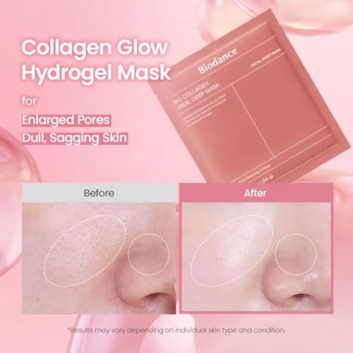 Image 6 of BIODANCE Radiance & Firming Duo: Vita Niacinamide Gel Toner Pads and Bio-Collagen Real Deep Mask