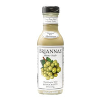 Thumbnail for Image 1 of Default Title for the product BRIANNAS Home Style Champagne Vinaigrette Dressing, Gluten Free, 12 oz