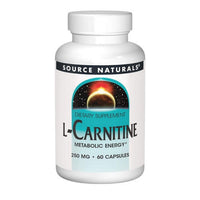 Thumbnail for Source Naturals L-Carnitine 250 MG Fumerate 60 Caps