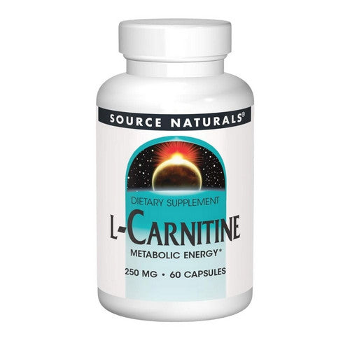 Source Naturals L-Carnitine 250 MG Fumerate 60 Caps