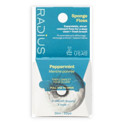Image 3 of Peppermint / 1 Count (Pack of 1) for the product RADIUS Vegan Sponge Floss